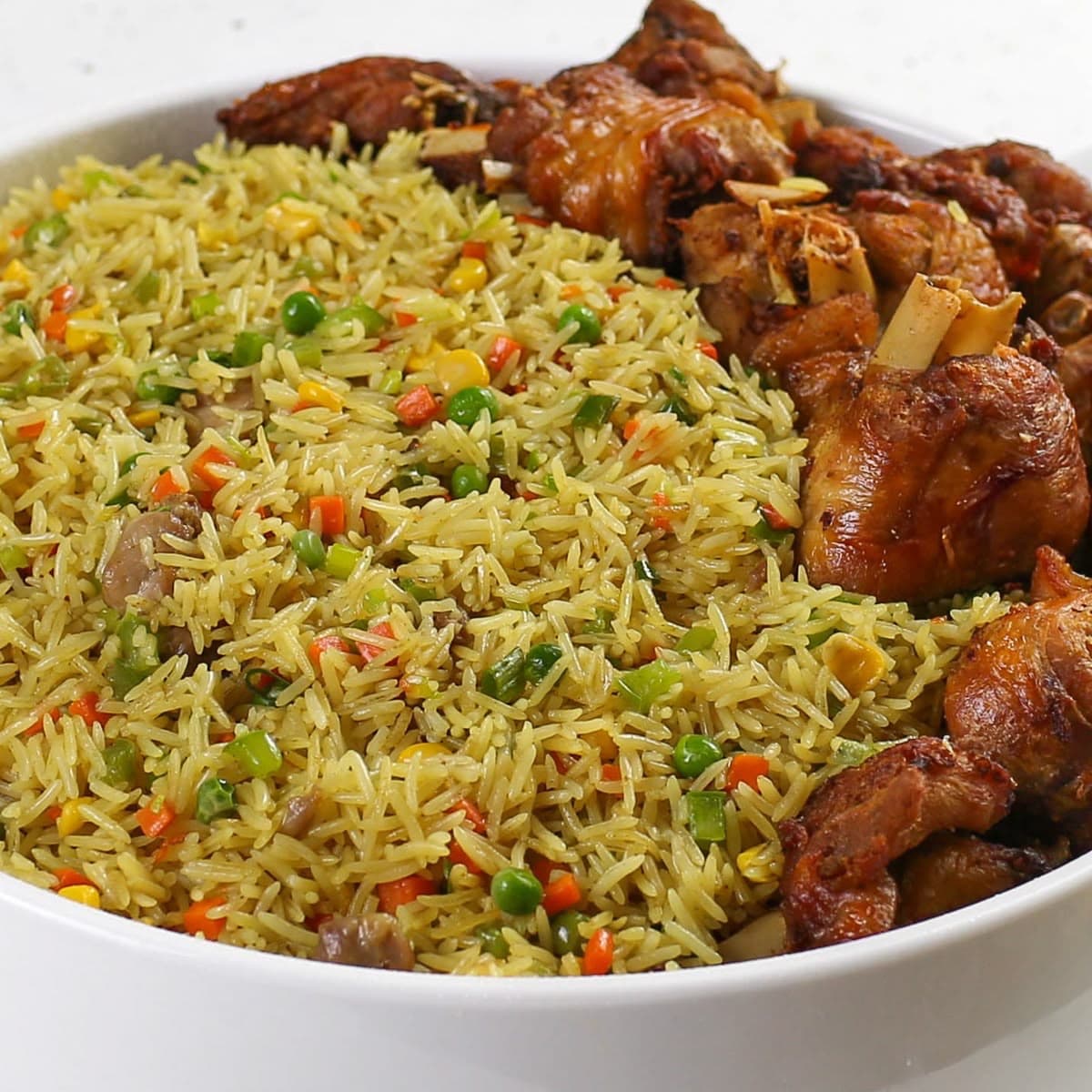 Fried Rice with Turkey